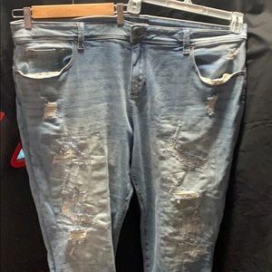 Lucky Brand Reese Boyfriend cut stretch Jeans NWT
